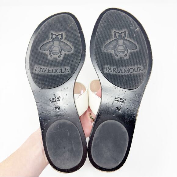 Gucci Marmont GG Thong Sandals - Picture 7 of 9